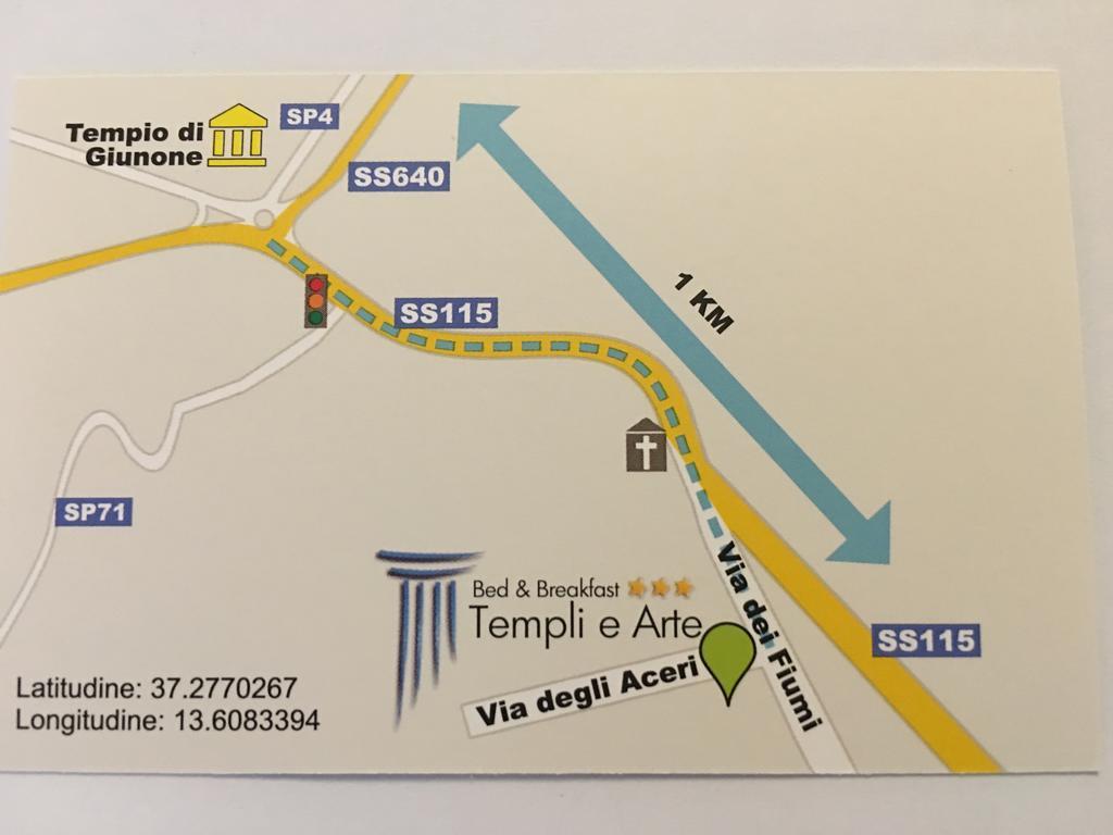 B&B Templi E Arte Villaggio Mosè Eksteriør bilde